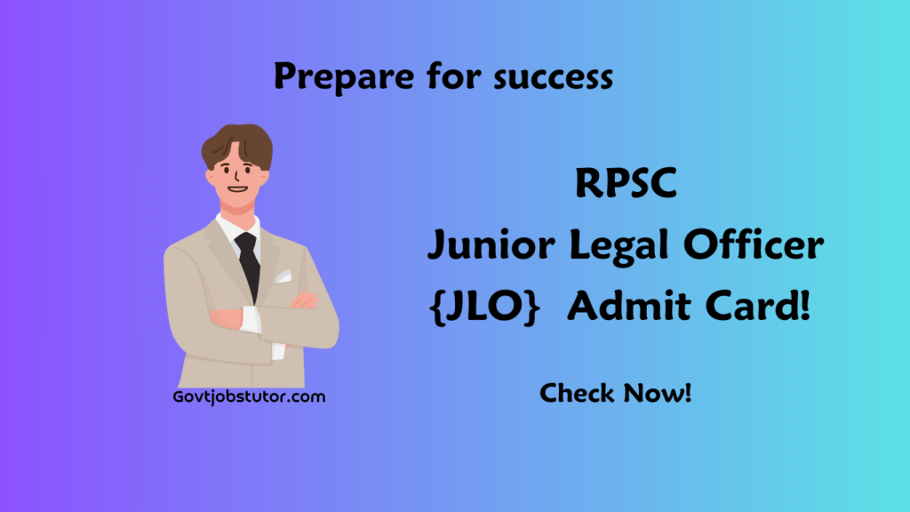 “RPSC JLO Admit Card 2024: FAQs and Download Guide”