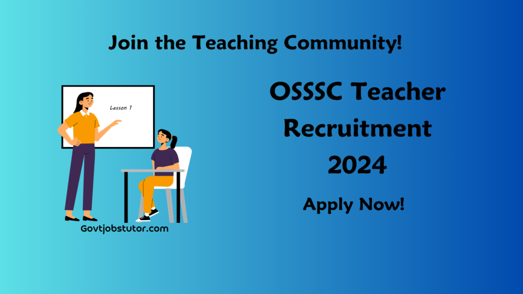 Revised Registration Dates for OSSSC Recruitment 2024: Don’t Miss Out on the 2629 Posts